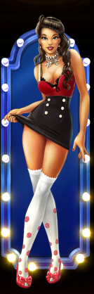 Символ игрового автомата Lucky Girls Девушка 2