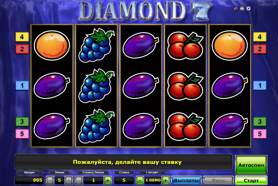 Изображение автомата Diamond 7 