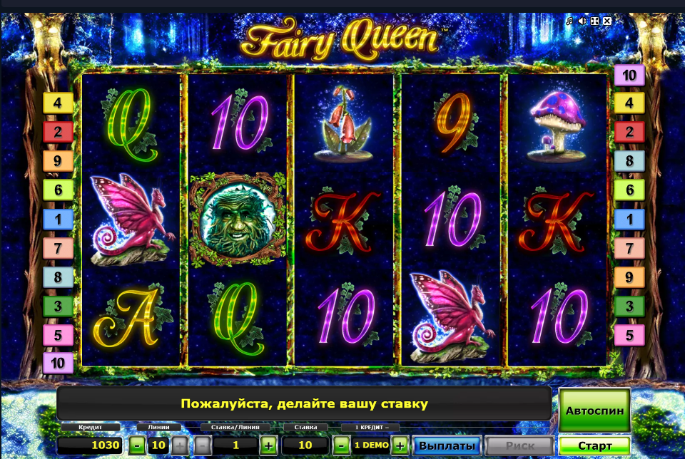 Изображение игрового автомата Fairy Queen