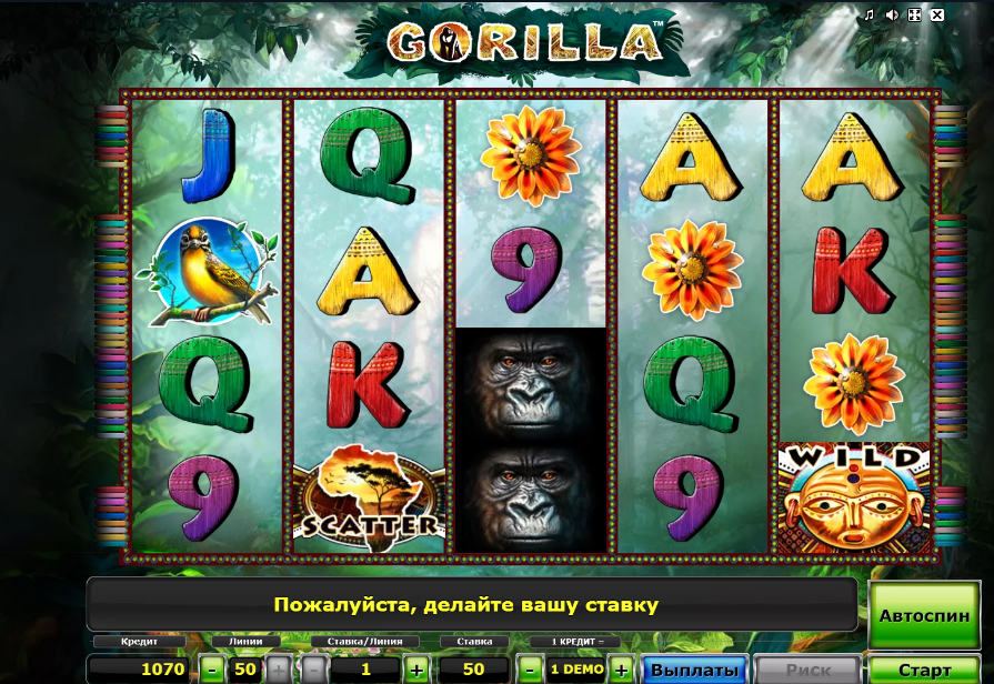 Изображение автомата Gorilla