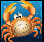 Символ игрового автомата Dolphins Pearl HD Краб