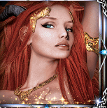 Символ игрового автомата Book Of Demi Gods 3 Рыжая девушка