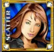Символ игрового автомата Diamond Trio Шатенка