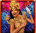 Символ игрового автомата Samba De Janeiro Женщина